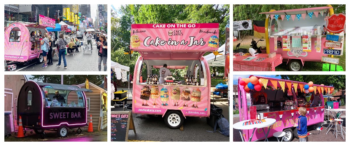 custom bakery food trailers